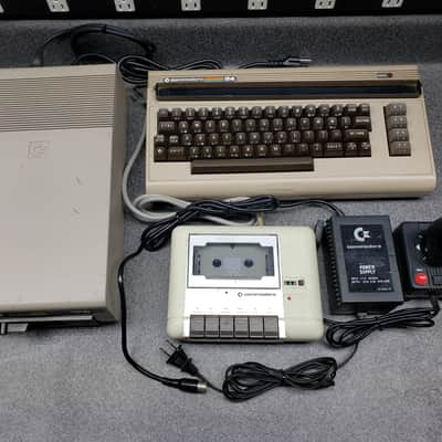 Commodore 64 Computer and Peripherals All Working image 1