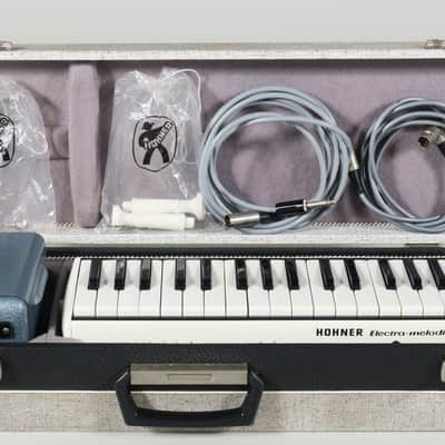 Hohner Electra-Melodica wind synthesizer + hardcase + cables + mouth pieces (serviced) image 1