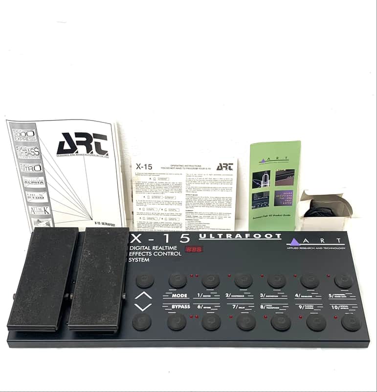 ART X-15 Ultrafoot MIDI Controller Pedal image 1