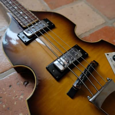 Audition Violin Bass (Teisco/Greco) Vintage Made in Japan 60's image 6