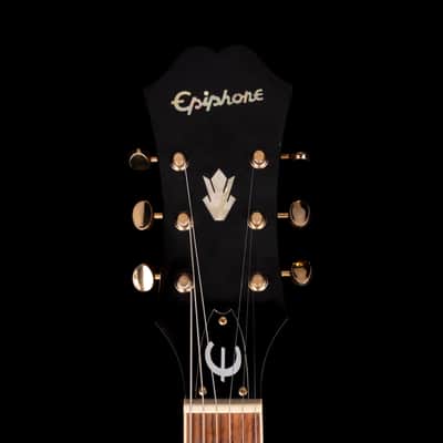 Pre-Owned 2009 Epiphone Riviera P93 WR Wine Red With OHSC image 14