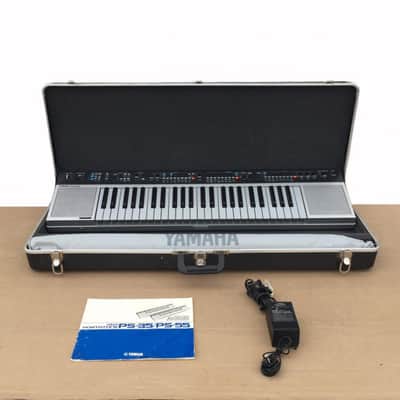 Yamaha PS-55S Vintage Synthesizer Keyboard | Very Clean + Original Hardcase & Accessories