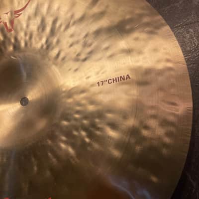WILD BULL Legacy Series Hand Forged & Hammered 17" China Crash Cymbal image 5