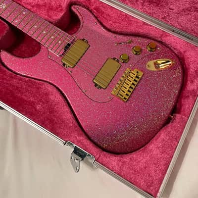 ESP Custom Shop SNAPPER-7 Ohmura Custom “Pink Monster” - 15th Anniversary Limited Edition 2021 - Twinkle Pink image 2