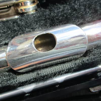 Yamaha YFL-225SII Standard Flute 2000s - Silver-Plated image 9