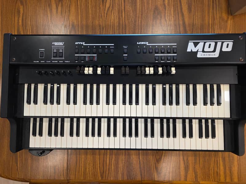 Crumar Mojo Dual 61-Key Manual Organ 2017 - Black image 1