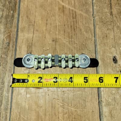 1st Version Melita Guitar Bridge For Vintage Gretsch Guitars - Pat Pending 1950s image 9