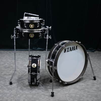 Tama CLUB-JAM Pancake Drumkit 18-10-13-12in - Hairline Black image 2