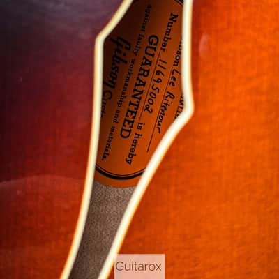 2015 Gibson L 5 Lee Ritenour Signature Custom Shop image 8