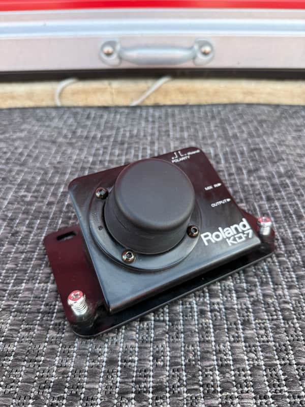 Roland KD-7 Kick Trigger Pad V-Drums Electronic Drum Kick Tower Made in Japan image 1
