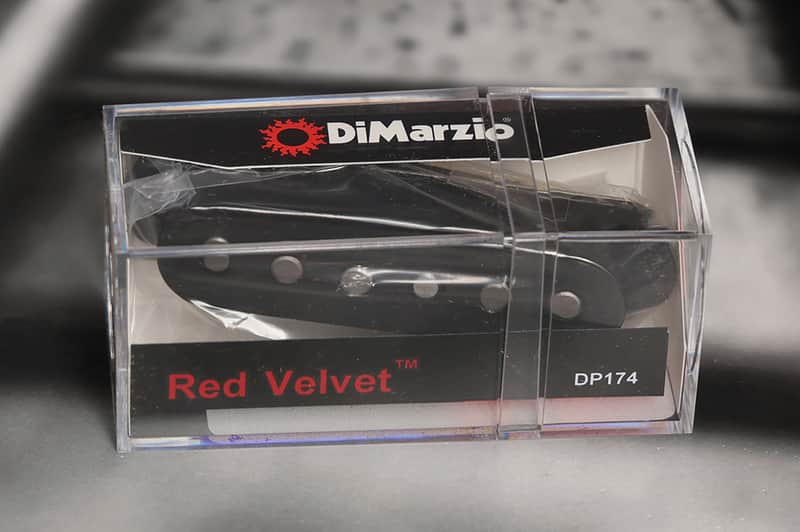 DiMarzio DP174BK Red Velvet Strat Pickup - Black image 1