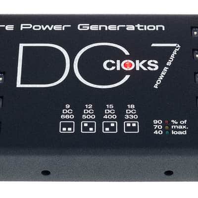 CIOKS DC7 Pro Power⚡WATCHLIST OFFER⚡7 Isolated Outlets+PowerMeter,12 Flex Cables image 8