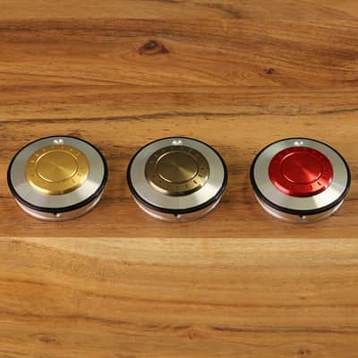 Billet Aluminum MPC 2000XL Jog Data Wheel Upgrade | Akai Red 2-Tone image 3