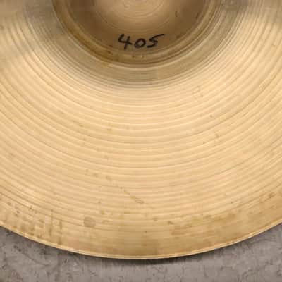 Pasha/Ufip 11" Grade A Thin Splash Cymbal Vintage 1970's 405g's image 10