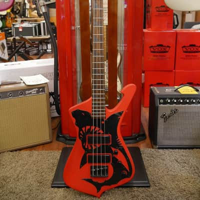 Ibanez Iceman ICB010 custom red image 1