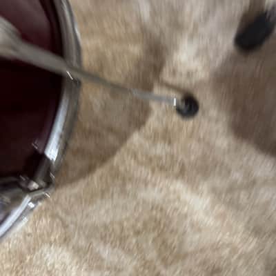 Pearl Forum Series Floor Tom Red Burgundy 16" W/ legs image 7