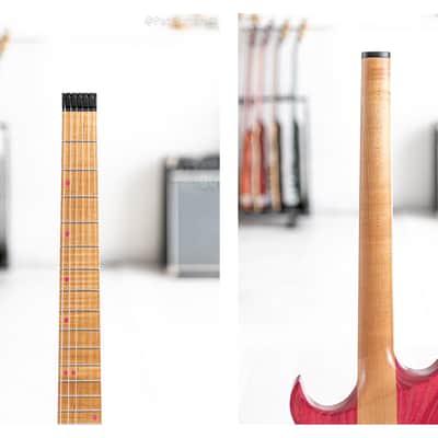 2014 Kiesel Vader Neck-Thru in Faded Cherry 6.9lbs image 3