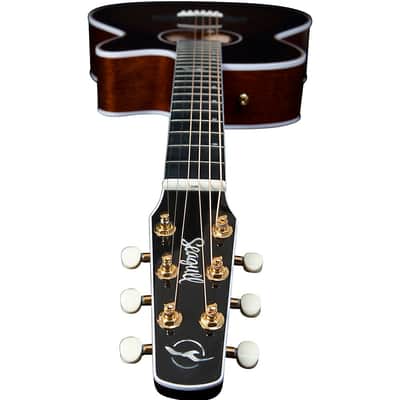 Seagull Artist Mosaic CH CW Bourbon Burst GT EQ Acoustic-Electric Guitar Regular Bourbon Burst image 8