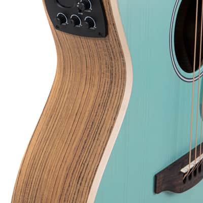 Ovation Applause Jump OM Cutway Electric Celeste (AEO-69-T) image 16
