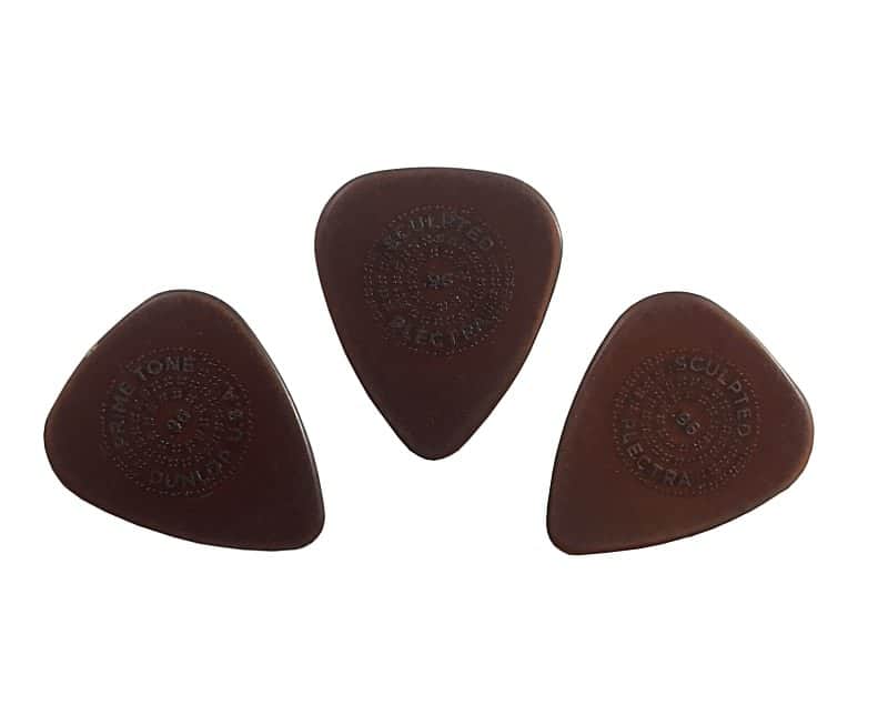 Dunlop Guitar Picks 3 Pack Primetone Standard Hand Sculpted .96mm image 1