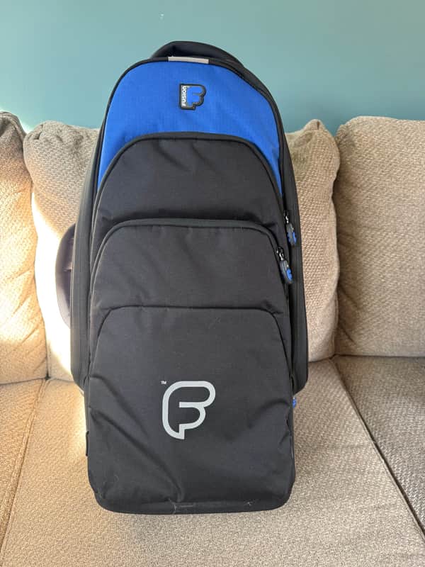 Fusion Premium Alto Saxophone Bag - Blue/Black image 1