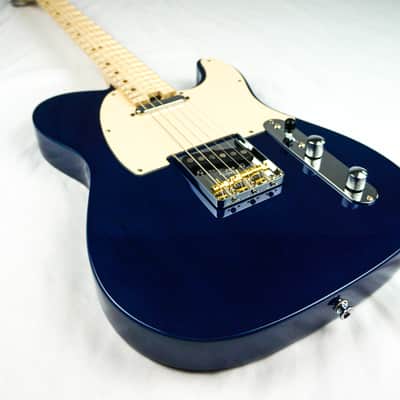 Swisher Handmade 1950 T-Style Electric Guitar 2023 - Indigo Blue image 4