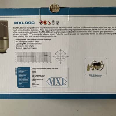 MXL 990 Condenser Microphone with Shockmount image 4