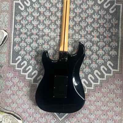 Fender Standard Stratocaster - 2005 - Black - Upgraded hardware and pickup image 8