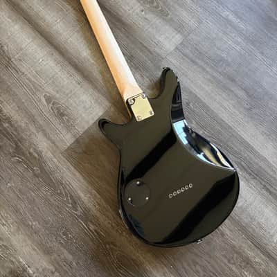 Custom Short scale Strat style electric guitar 2025 - Black image 2
