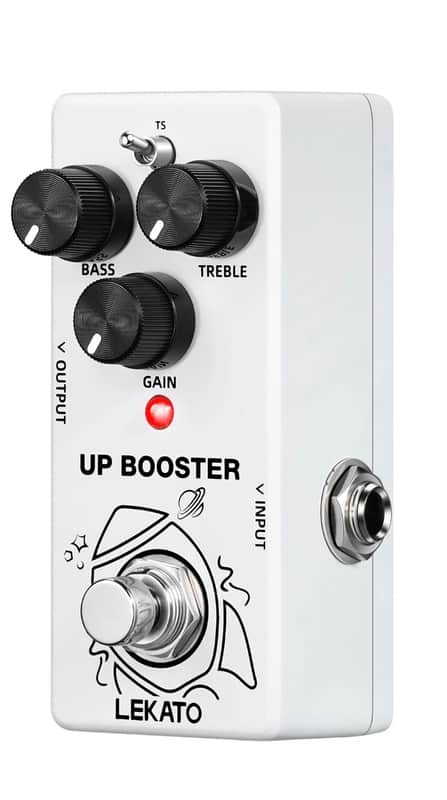 New LEKATO UP BOOSTER Guitar Pedal TS & CLEAN Modes Guitar Effect Pedal True Bypass image 1