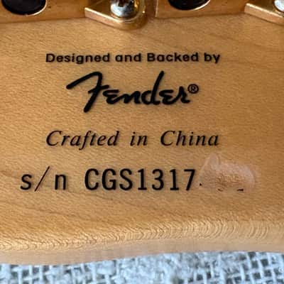 2013 Squier J5 Telecaster John 5 Signature Model Frost Gold HH Double Bound 1st Year image 14