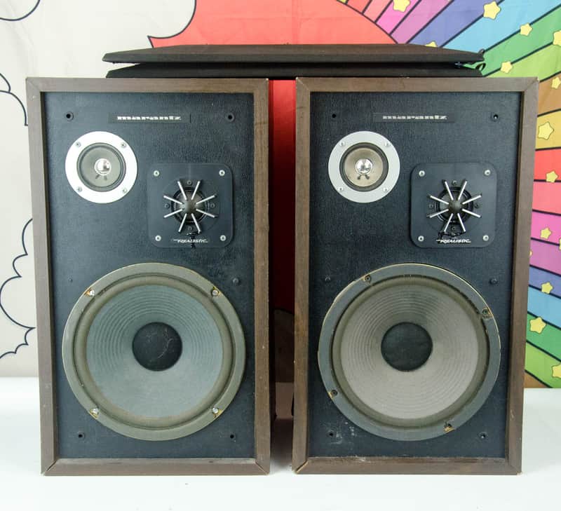 Used Pair of Marantz Code 30/300 3 way Bookshelf Speakers image 1