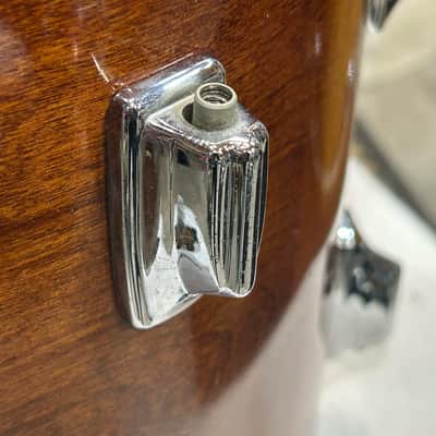 Tama Superstar 10" deep X 14" head Rack Tom (10153-415) 80's - Mahogany Gloss image 7