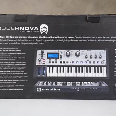 Novation MoroderNova 1/500 Giorgio Moroder Vocoder w/ Box #59327 image 3