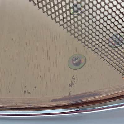 Immagine Used Yamaha Wood Shell Snare Drum 14x5.5 Gloss Natural - Fair - 6