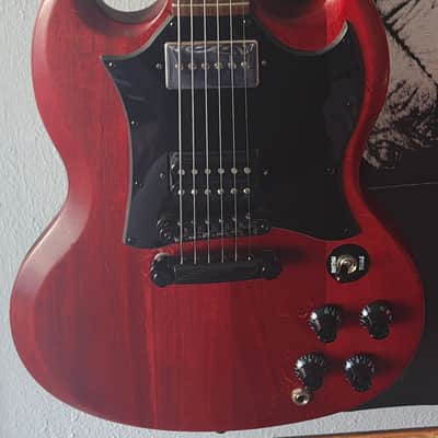 2012 Gibson SG Special Baritone Setup Faded - Worn Cherry image 1