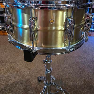 Yamaha Recording Custom 6.5x14 Brass Snare Drum image 3