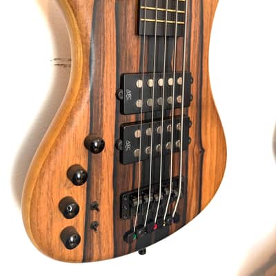Warwick Limited Edition Teambuilt Corvette $$ 2023 - Natural Marbled Ebony image 2