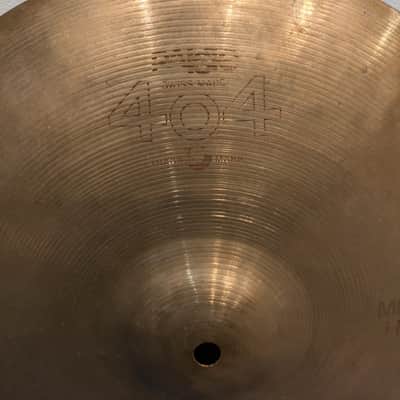 Paiste 404 14" Medium Hihat Top 1980s image 6