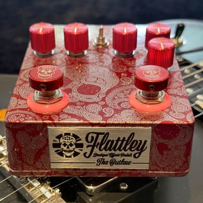 Flattley Guitar Pedals The Outlaw Dual Pedal(Plexi Drive + Clean Tone Booster) image 5