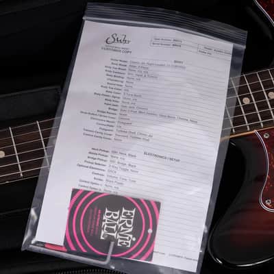 Suhr Classic JM - 3-Tone Sunburst image 24