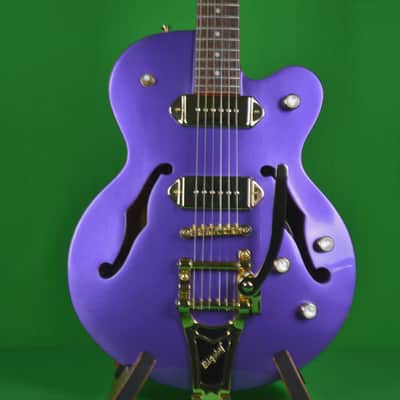 Epiphone Wildkat Royale Limited Edition, Professional Custom Finish, Chameleon Purple/Blue image 1