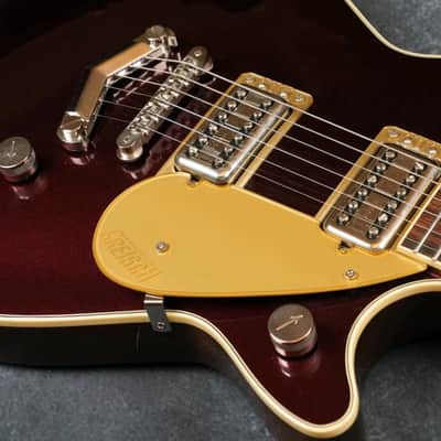 Gretsch G6228 Players Edition Jet BT with V-Stoptail - Dark Cherry Metallic image 8