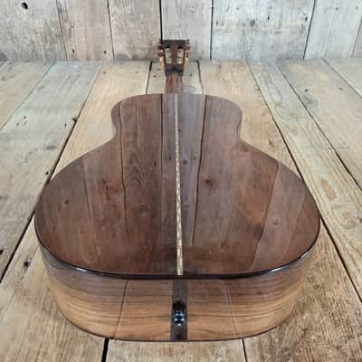 Preston Thompson Guitars Size 2 BA Brazilian Rosewood and Spruce Parlor Guitar with Calton Case - Natural image 12