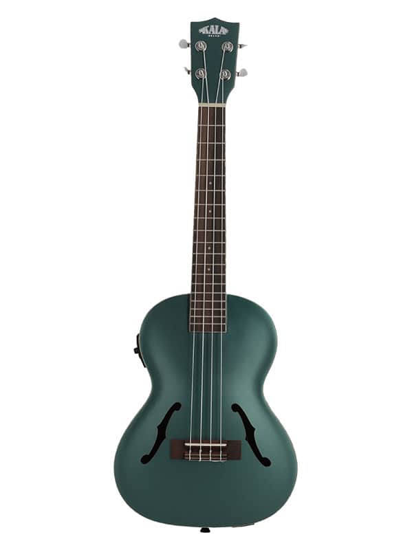 Kala Brooklyn Green Archtop, Tenor, with caselivré avec étui image 1