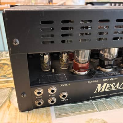 Immagine Mesa Boogie Power amp 295 Stereo Simul-Class 2-Channel 95-Watt Power amplifier - 11