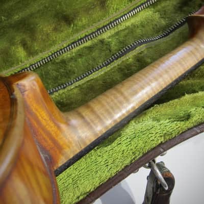 Conservatory Violin Guarnerius Copy 4/4 German Circa-1920s-1940s-Reddish Brown Varnish image 19