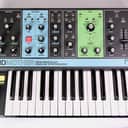Moog Grandmother 32-Key Semi-Modular Analog Synthesizer 2018 - Present - Black / Multi-Colored Panel - MINT