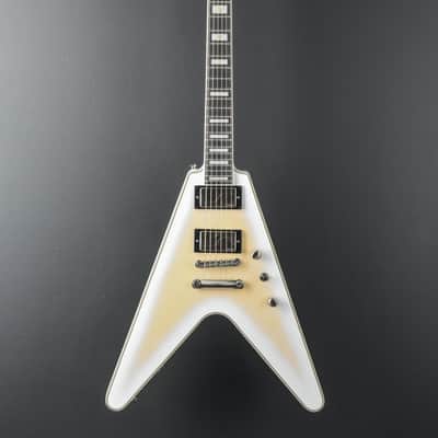 Epiphone Prophecy Flying V - Aged White Tiger Burst image 3