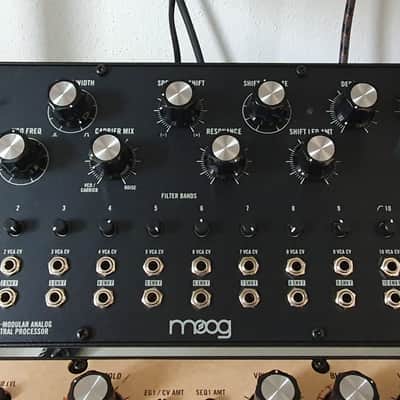 Moog Spectravox Semi-Modular Analog Spectral Processor 2024 - Present - Black with Wood Sides image 1